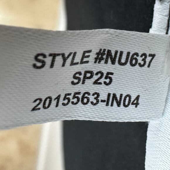 Madewell Smocked Waist Poplin Midi Skirt Cotton A Line Black Pockets XL NWT - Picture 11 of 15